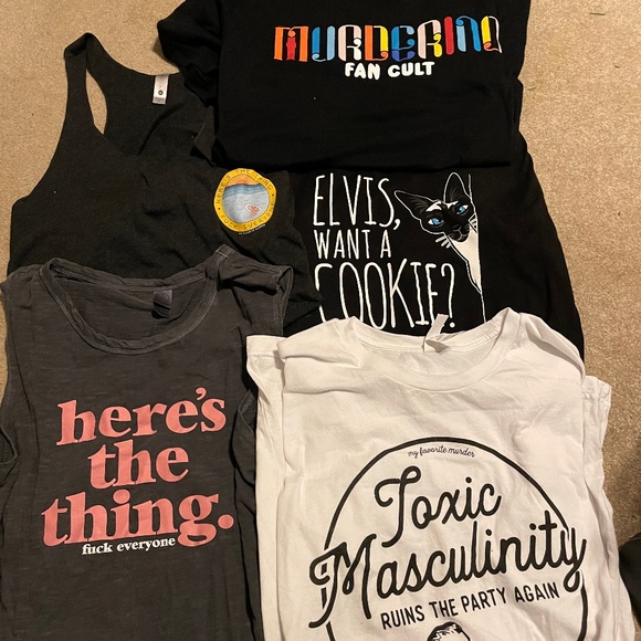 My Favorite Murder shirt lot - Picture 1 of 4